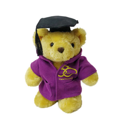 Doctorial Hat Teddy Bear Stuffed Toy OEM سفارشی اسباب بازی حیوانات