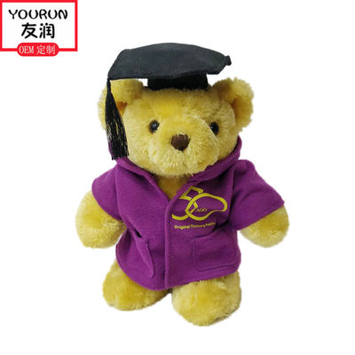 Doctorial Hat Teddy Bear Stuffed Toy OEM سفارشی اسباب بازی حیوانات