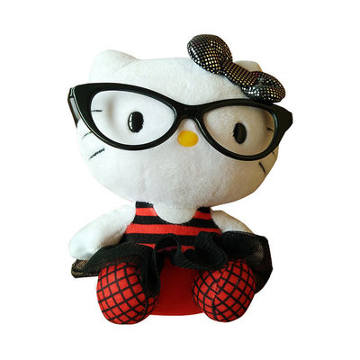 عینک Hello Kitty Stuff اسباب بازی های مخمل خواب دار حیوانات