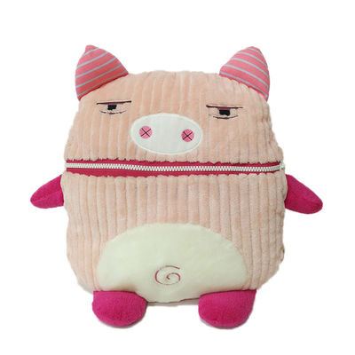 اسب بالش دستی بالش صورتی Pord Corduroy Plush اسباب بازی ISO9001