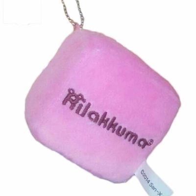 ابزارک های آویز عروسکی عروسک پرچین Keychain خرس صورتی صورتی سفارشی کنید