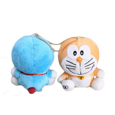 جاکلیدی گربه ای خوشگل و بدون بو Dingdang Cat Plush Keychain گربه ای پر از پنبه