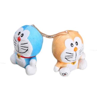 جاکلیدی گربه ای خوشگل و بدون بو Dingdang Cat Plush Keychain گربه ای پر از پنبه