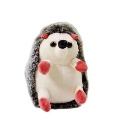 Cute Plush Hedgehog Keychain Plush Toys کوچک خارپشت حیوانات قفل حلقه کلید