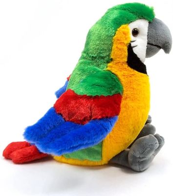 شبیه سازی اسباب بازی مخمل خواب دار Macaw با الیاف پلی استر پر شده