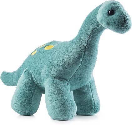اسباب بازی مخمل خواب دار Tyrannosaurus سبز با دندانهای نوک تیز یک اسباب بازی مخمل خواب دار دایناسور ساخته شده از مخمل خواب دار برجسته