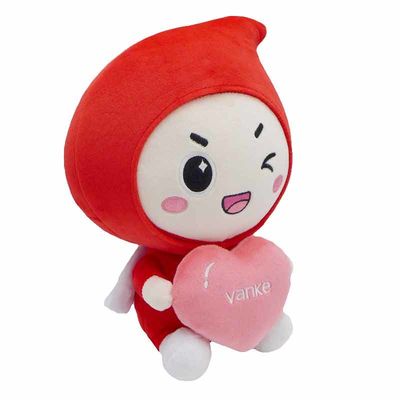 اسباب بازی Mascot Mini Plush EN71 25cm با نشان چاپ شده