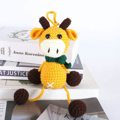 عروسک قلاب بافی دست ساز پر از پلی استر Lifelike