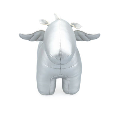 PP Cotton Stuffed PU Little Flying Horse اسباب بازی مخمل دار برای دکوراسیون اتاق کودکان