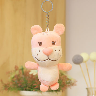 PP Cotton Filling 12cm Cartoon Zodiac Tiger Plush Toy ODM