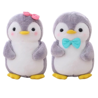EN71 25cm 30cm فوق العاده نرم اسباب بازی مخمل دار پنگوئن برای کودکان