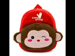 Cute children's plush toy bag